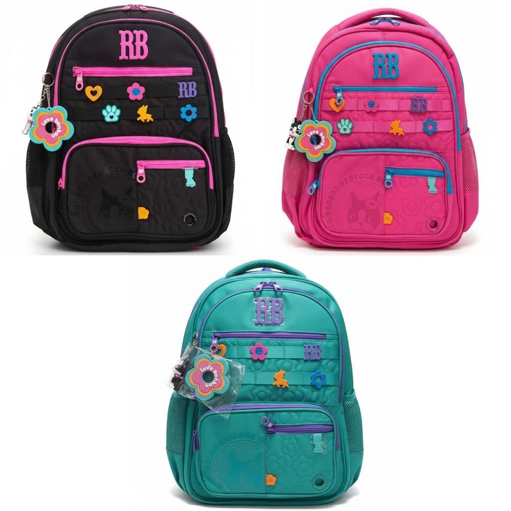 Mochila Escolar Rebecca Bonbon original Feminina