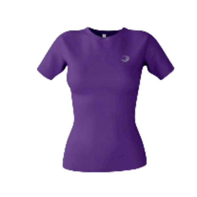 Babylook Roxa Dryfit Feminino academia Treino Corrida fitness