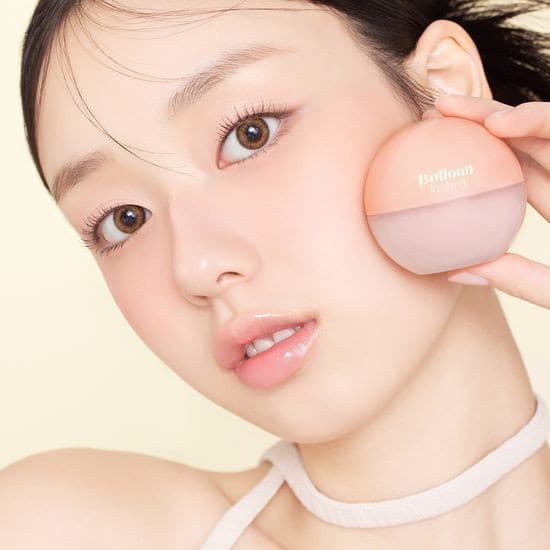 [Novo Blush Em Pó] Mini Conjunto De Presente ETUDE Balão In Cheek/Único 6 Cores