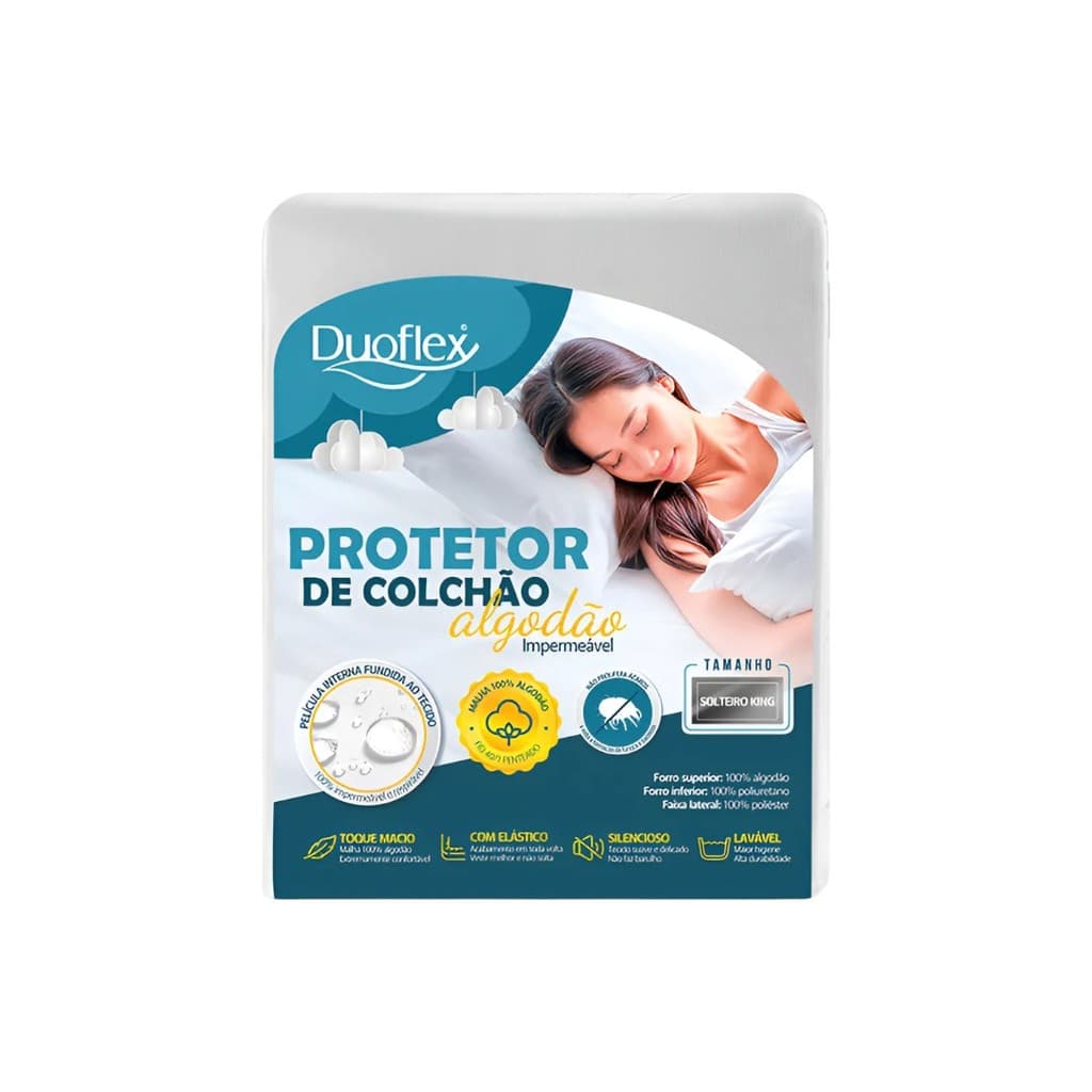 Protetor Colchão Duoflex Impermeável C/ Elástico