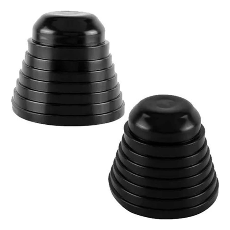 Tampa De Vedação Do Farol Universal 65mm 70mm 75mm 80mm Par