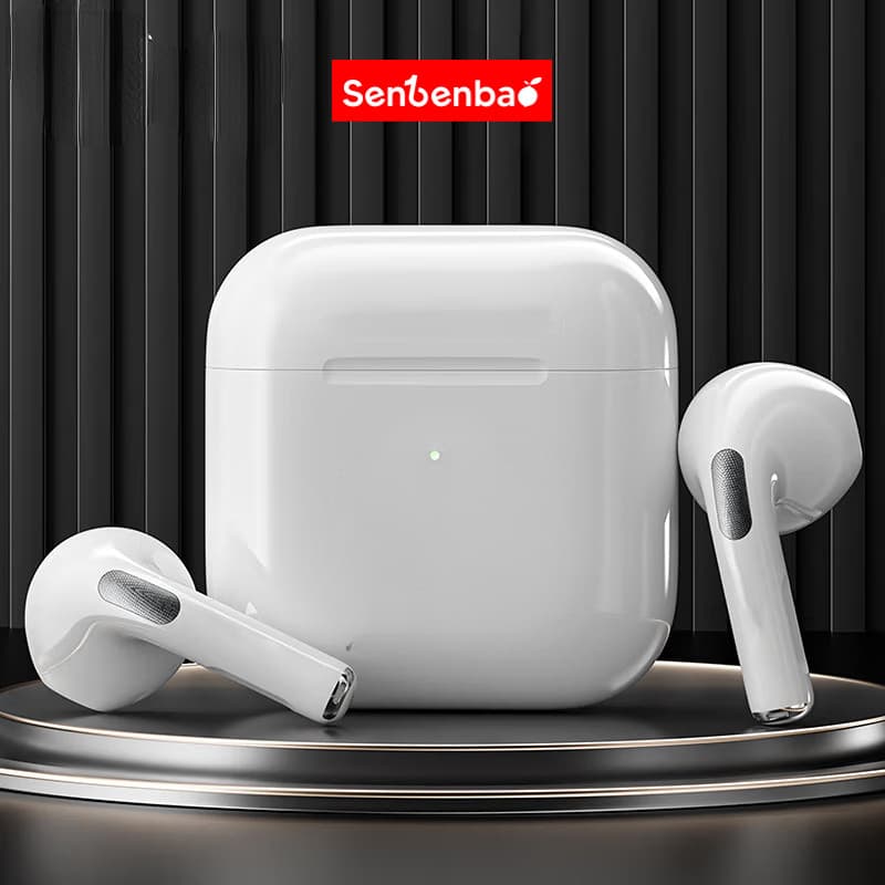 Senbenbao PRO 4/3 Mini TWS Fones De Ouvido Bluetooth 5.3 Estéreo Hi-Fi Sem Fio Intra-Auriculares Com MIC