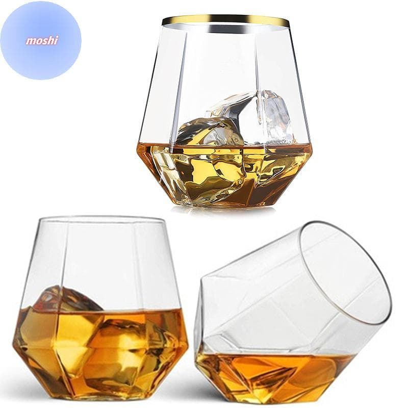 MOSHI 360ml Copos De Vinho De Casamento Drinkware Transparente Cocktail Vidro Festa Bar Clube Beber Ferramentas Chá Cane