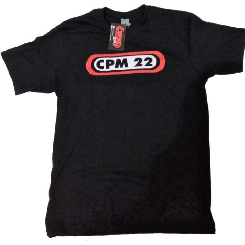 Camiseta Camisa Blusa  Unissex CPM 22 Banda Punk Rock Nacional Feminina e Masculina 100% Algodão - Envio Rapido Premium