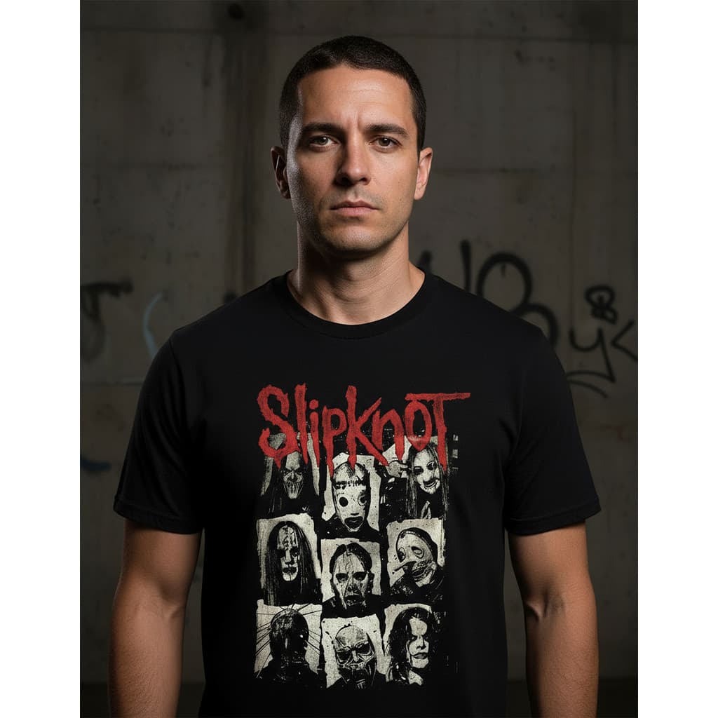 Camiseta Slipknot Camisa Masculina Show Brasil M5 Banda Fã.