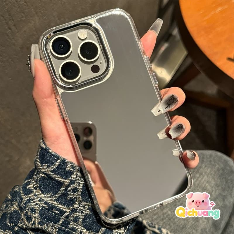 Para Realme Note 70 70T 60 Narzo 80 Lite 50A Prime 50 50i N61 N53 70X 60 Pro 20 30A Capa De Telefone Meninas Espelho De