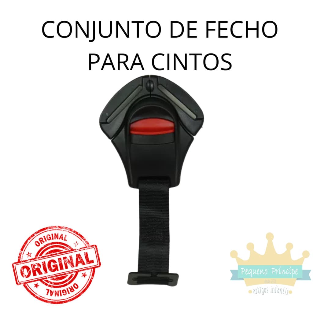 Conjunto de Fecho dos Cintos para Cadeira Veicular Infanti Ottima FX