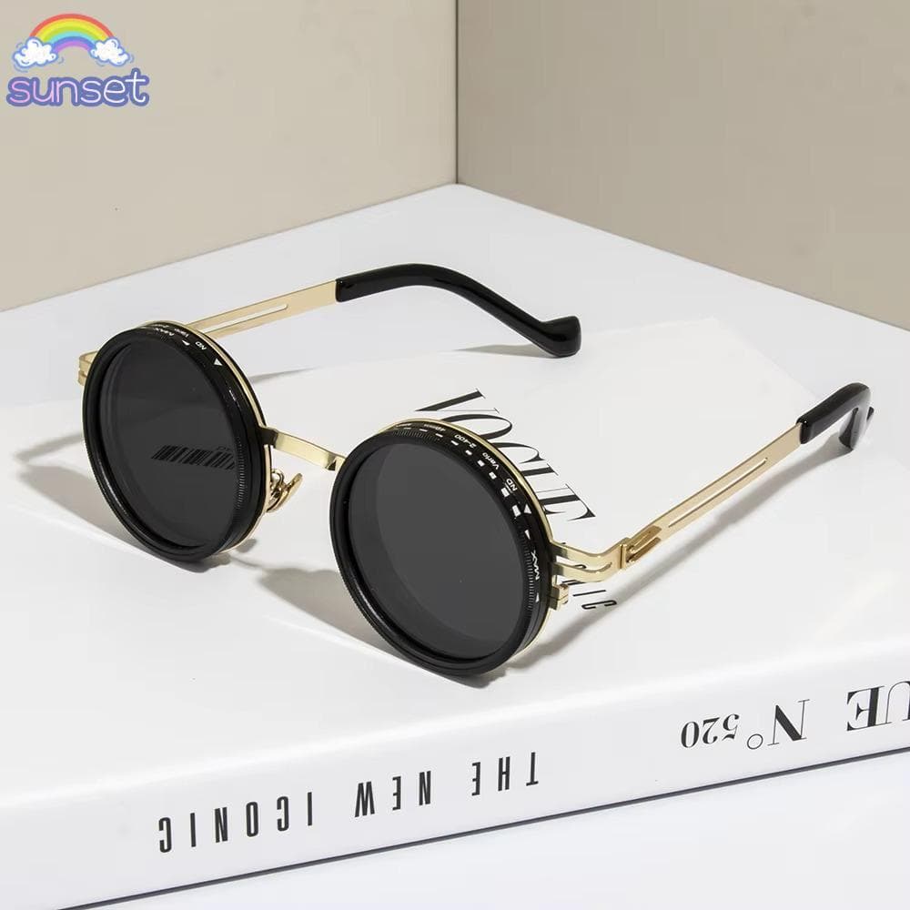 Óculos de Sol Polarizados Ajustáveis   ND2-400 9 Níveis UV400 para Pesca ao Ar Livre