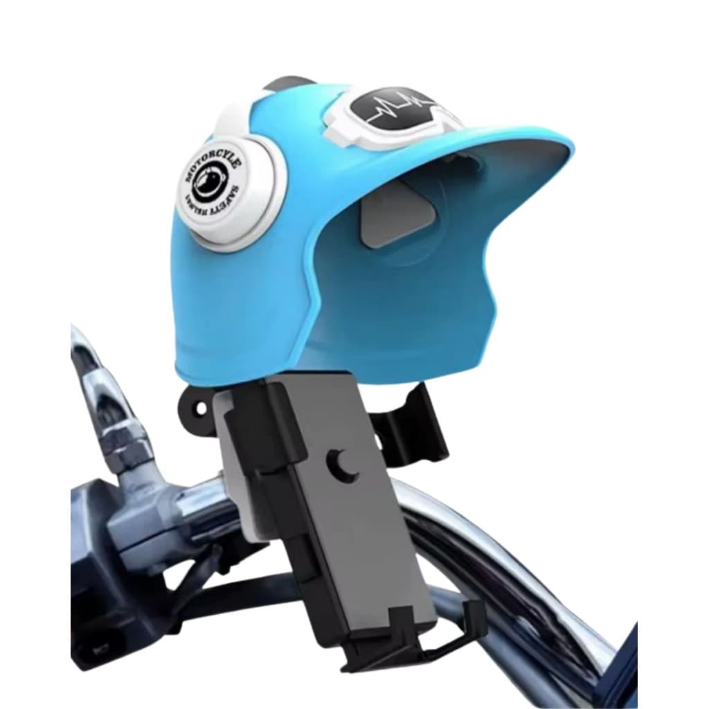 Suporte Para Telefone Celular De Motocicleta Com Capacete Pequeno E Navegação Elétrica De Bicicleta À Prova D'água