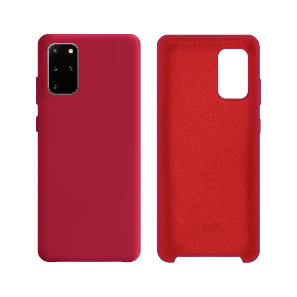 Capa para Galaxy S20 PLUS Silicone Cover Aveludado Protetora