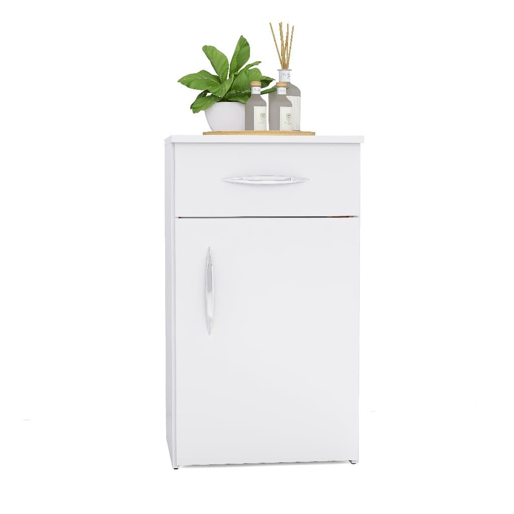 Armário para Suporte Galão De Agua 1 Porta Branco