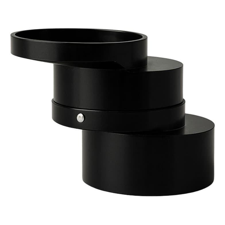 Bolsa Dupla Deslocamento 6cm Excêntrica 100mm Preta Para Vaso