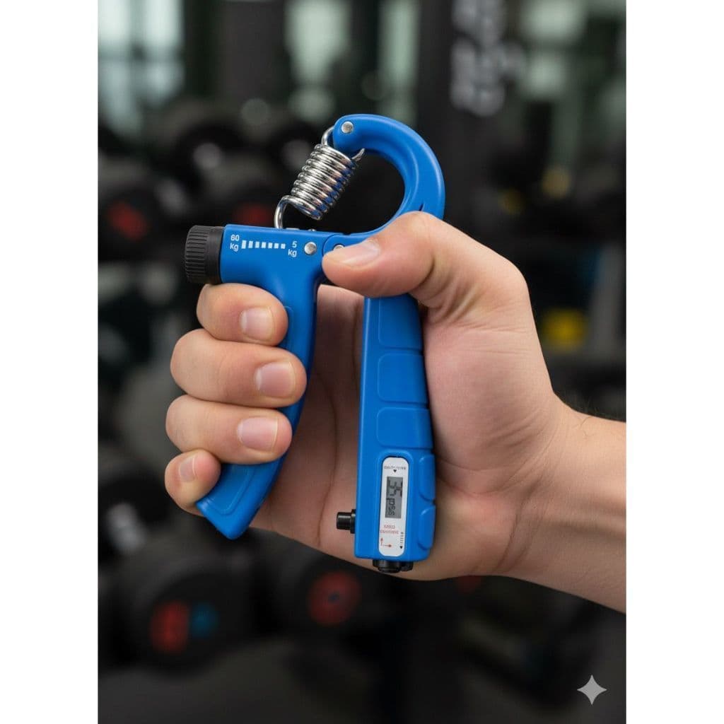 Hand Grip Com Ajuste De Intensidade 5-60kg Fortalecedor de Braço Com Ajuste e Com Contagem