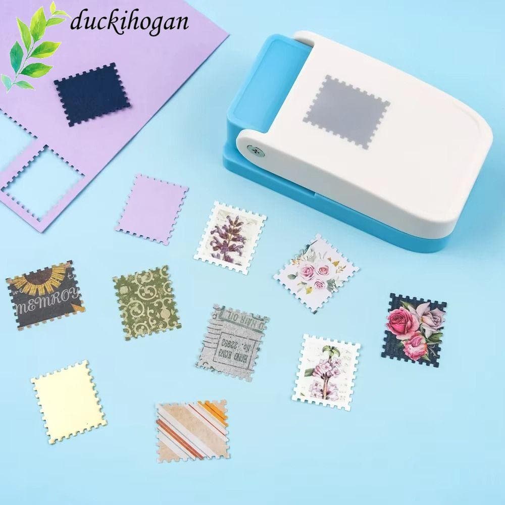 Perfurador De Borda De Carimbo DUCKIHOGAN , Gravação Para Economia De Trabalho De Artesanato DIY | Dentado Em Relevo