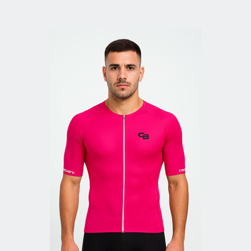CAMISA CICLISMO SLIM PINK MASCULINA