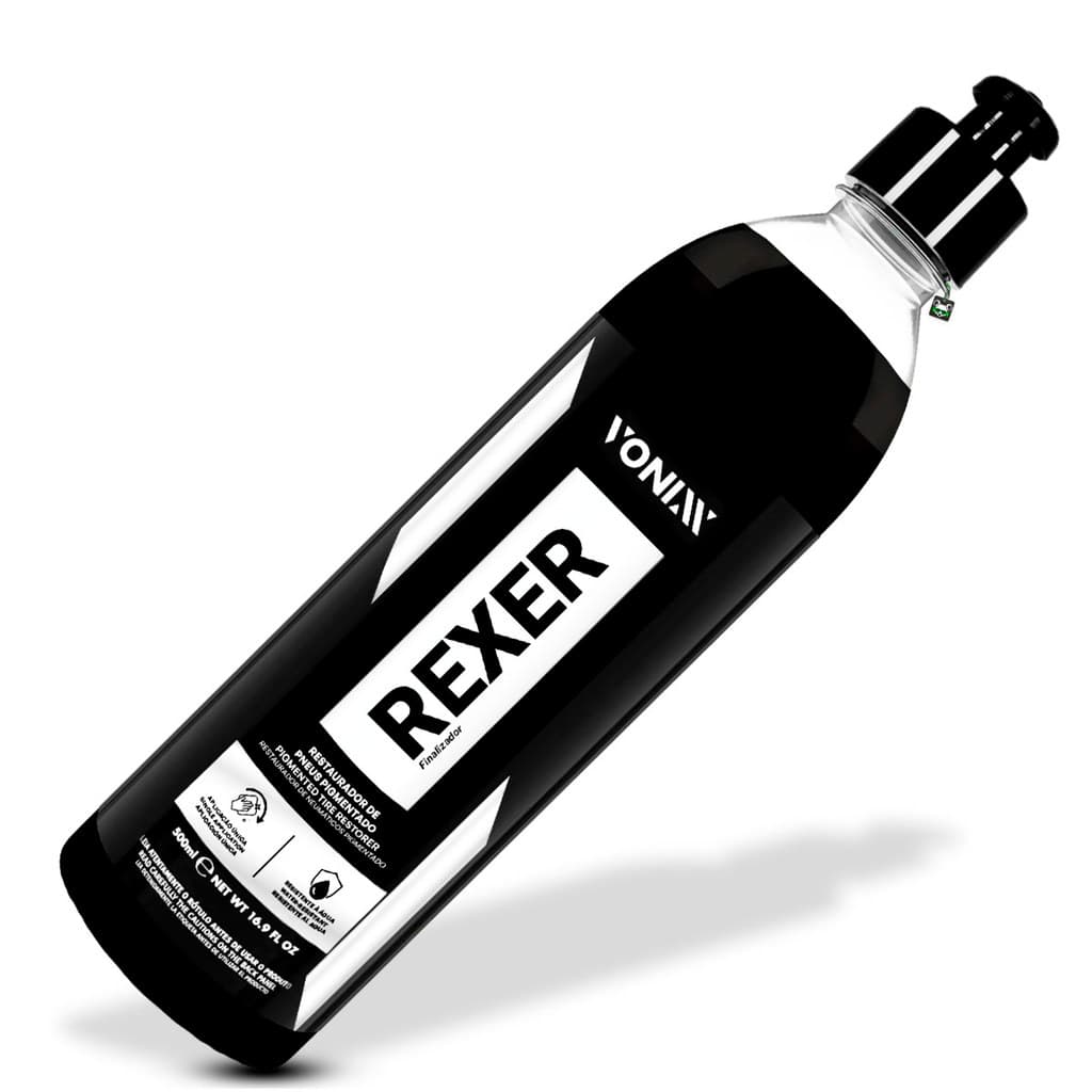 Pretinho Pneu Pigmentado Restaurador Revitalizador Rexer 500ml Vonixx