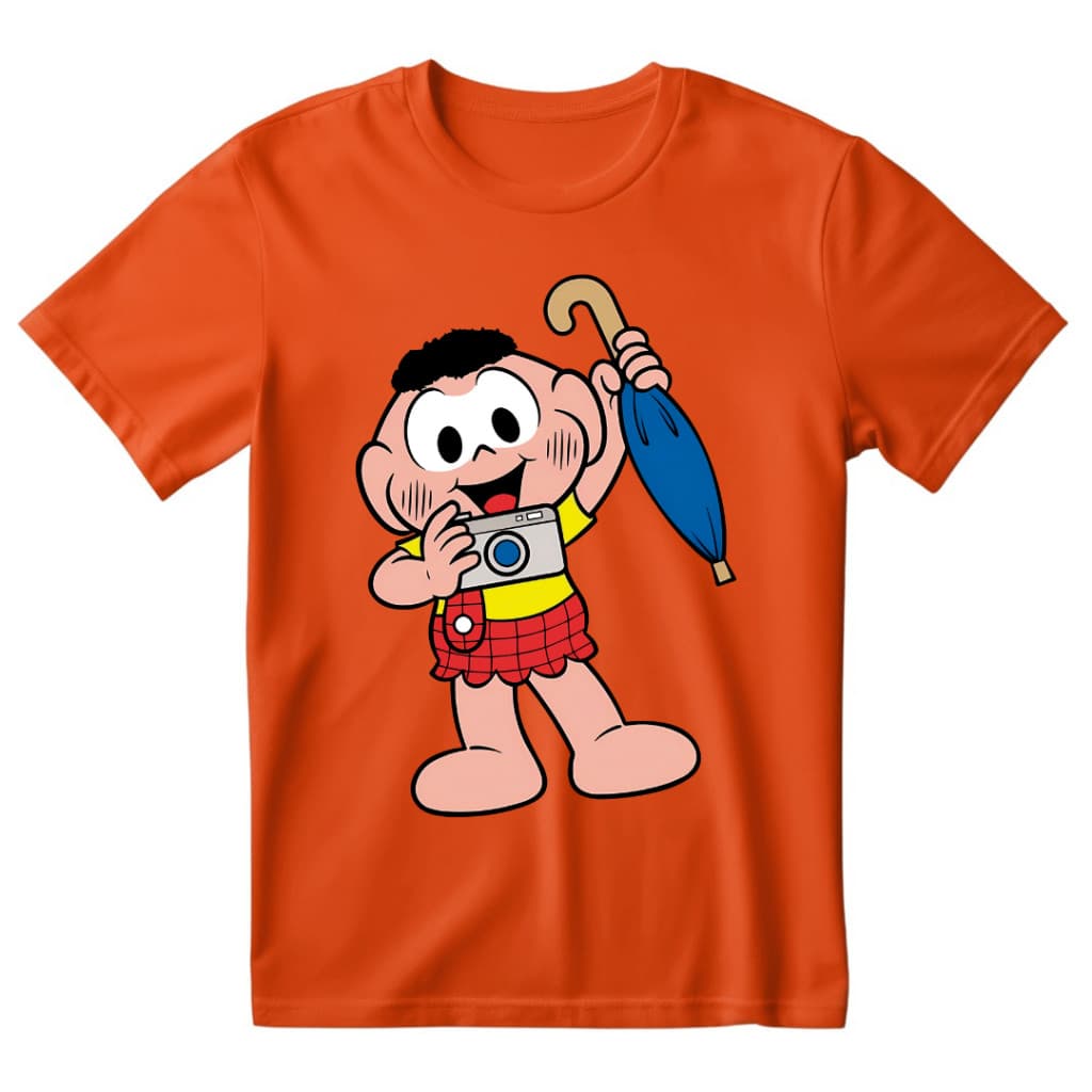 Camiseta Camisa Estampada Adulto e Infantil Personagens Turma da Monica 100% Algodão - Envio Rapido