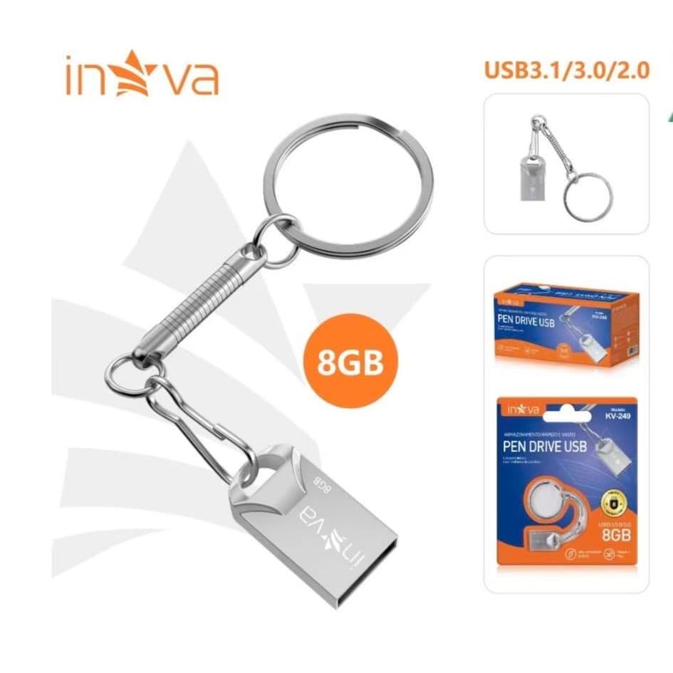 pen drive de mental chaveiro 8GB 16GB  32GB  64GBinova