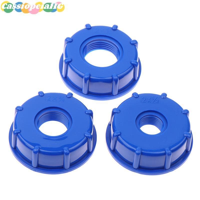 (Cassiopeiahg) S60x6 IBC Adaptador De Redução De Tanque De Água Tote 1/2 Polegada 3/4 1 Mangueira De Jardim Galão Novo