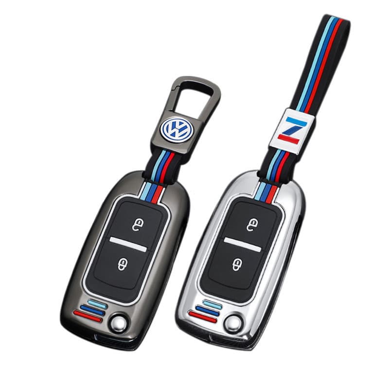 Capa de chave de carro VW para Amarok Saveiro G6 G7 Gol Polo Fox Golf Bora KFNY