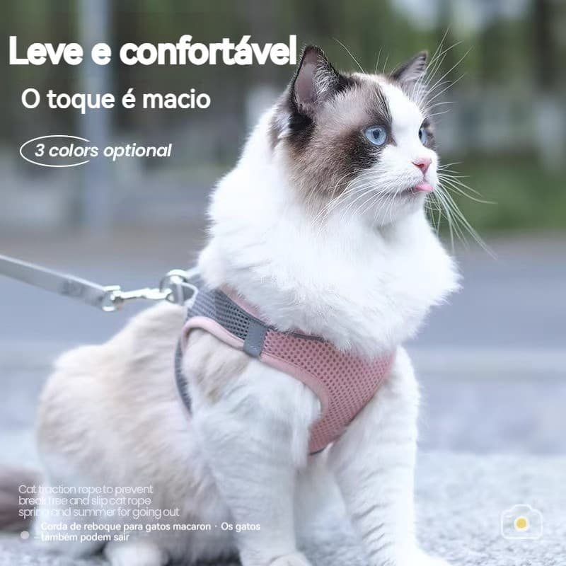 Coleira Petz Para Peitoral Trela Para Cães CãoTurfar Conforto Colete De Luxo Com Guia Coleira de Cachorro
