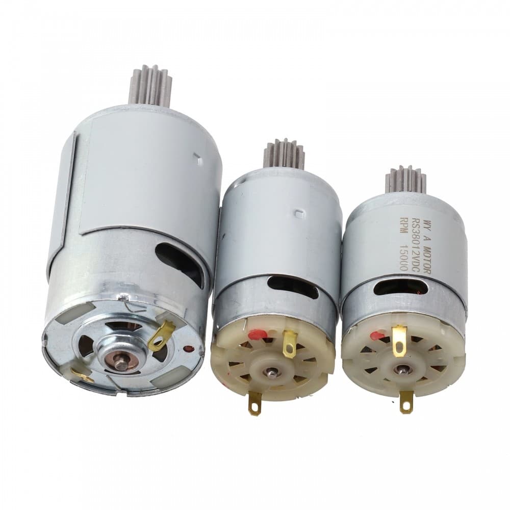 Toy Car Motor RS550 RS555 RS570 Spare Parts 25-200W 6V /12V 24V Durable