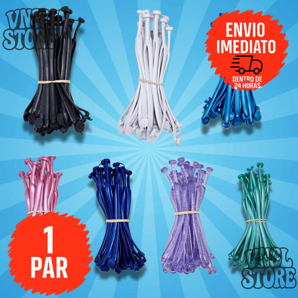 Correia Feminina para Chinelo – Par de Tiras Finas em Material Flexível (1 Par)