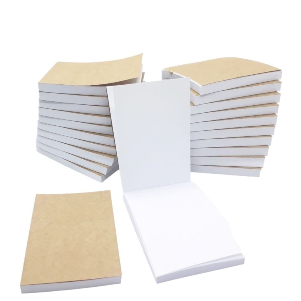 Kit 25 Bloco Anotacoes Rascunho Comanda 10x15cm 50 Folhas