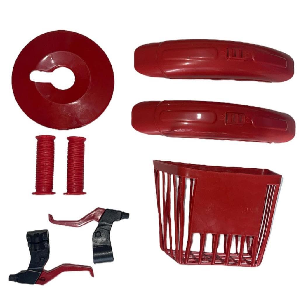 Oferta Imperdivel Kit Montar Bicicleta Infantil Cesta Manopla Aro 16 Cores