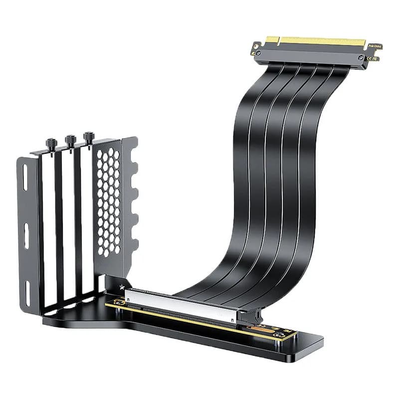 2/3 Slot Placa Gráfica VGA Universal Vertical GPU Titular Riser Suporte De Montagem Externa eGPU Doca Estação Para Deskt