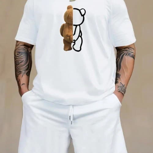 Camiseta Tumblr "Urso de Pelúcia de Costas" Promoção Envio Imediato