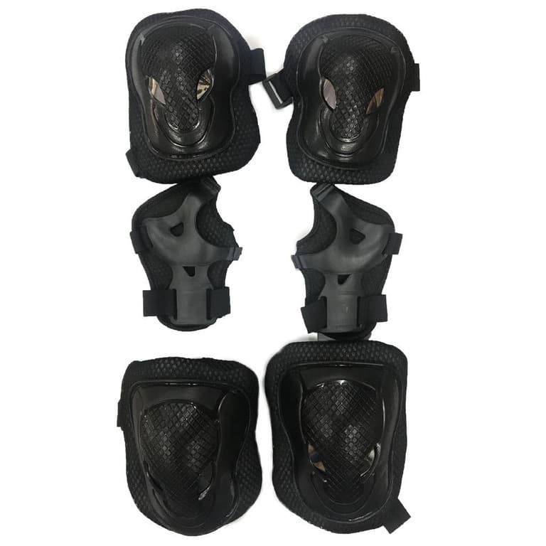 Kit 2 De Proteção JOELHO MATERIAL DE PLASTICO Completo Para Patins E Skate JH