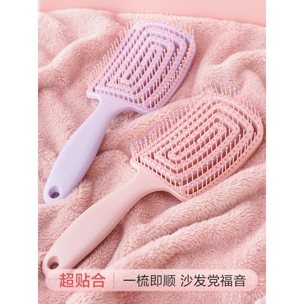 Pente superior fofo de caveira alta, ferramenta útil para mulheres, estilo de cabelo longo dedicado, massagem meridiana,
