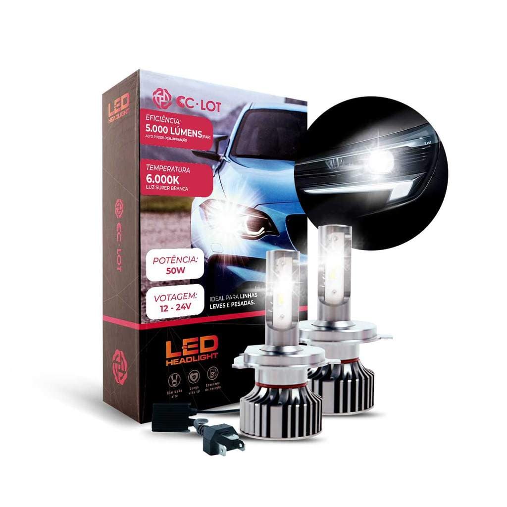 Lâmpada LED CC-LOT Alta Potência 12V Diversos Modelos