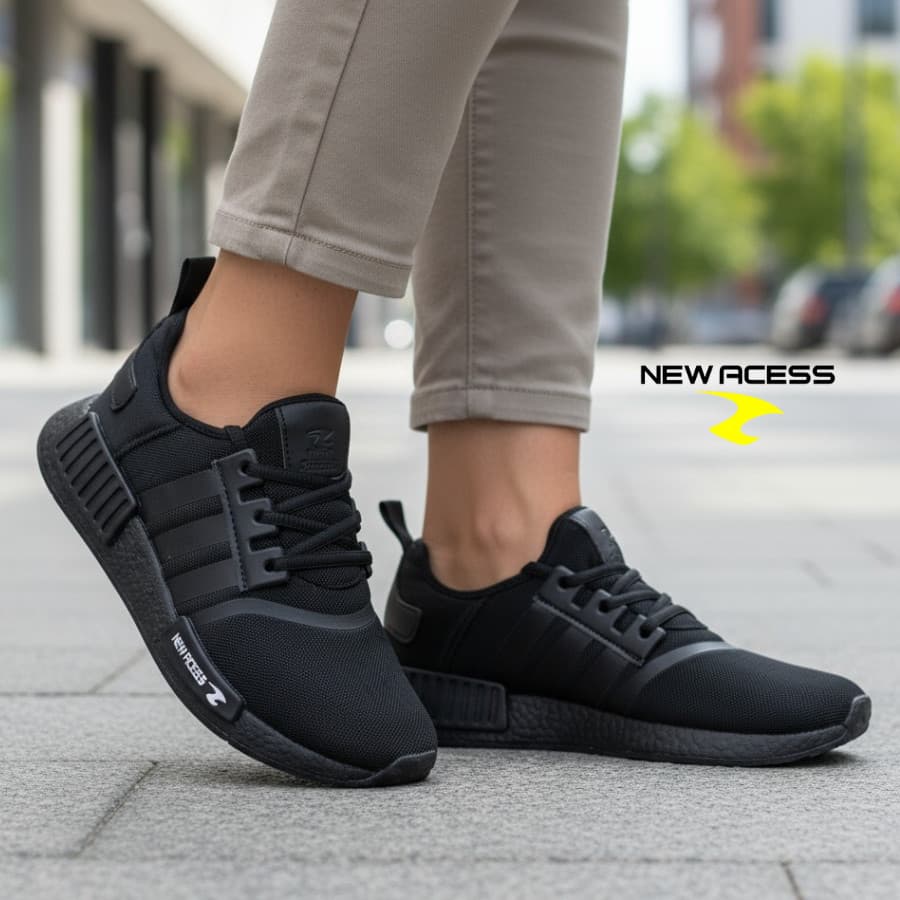 Tênis Casual Unissex New Acess Design Moderno Confortável e Perfeito para Looks Streetwear