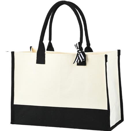 Bolsa De Praia De Lona Praia Sacola Ecobag Alça De Juta