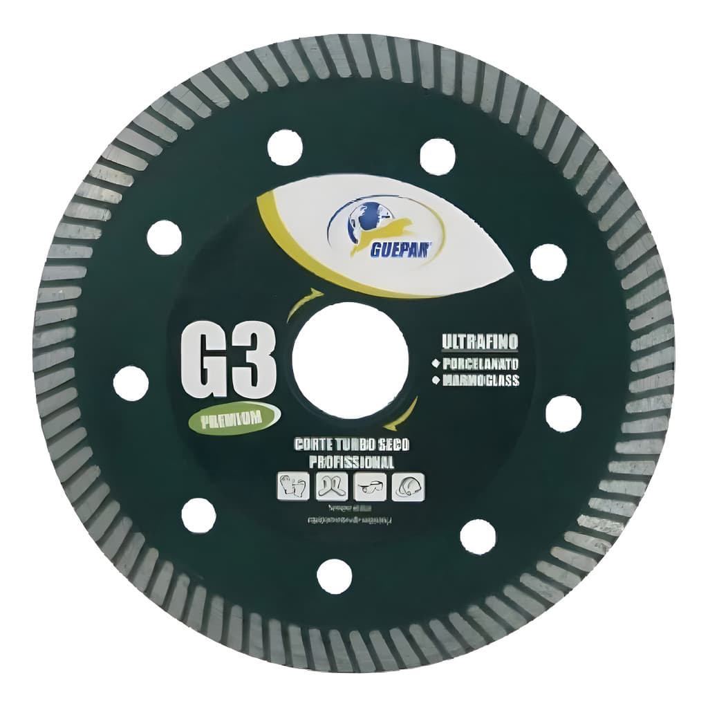 Discos Corte Porcelanato G3 - Ultrafino Corte a Seco Prof