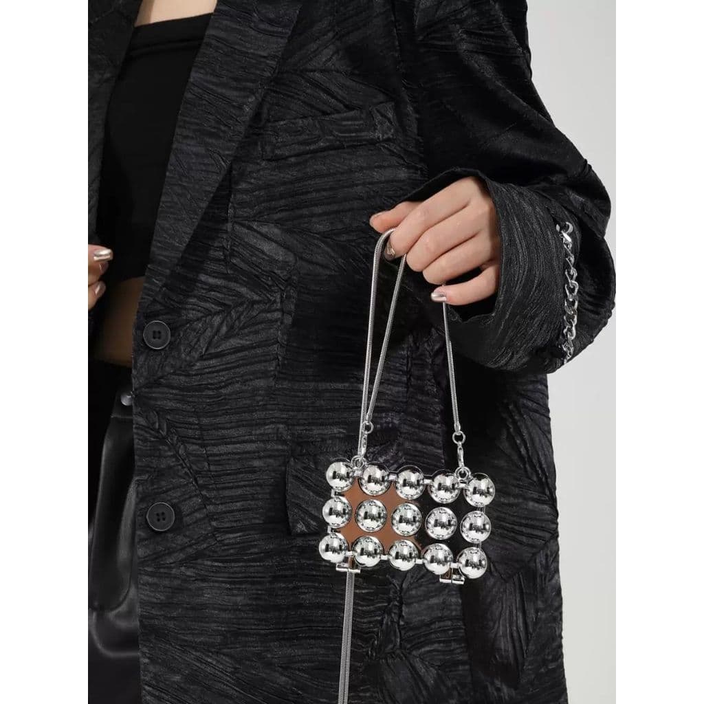 Nova Bolsa Feminina Mini Bag Clutch de Festa Mesclada em Acrílico bolsa transversal#L050