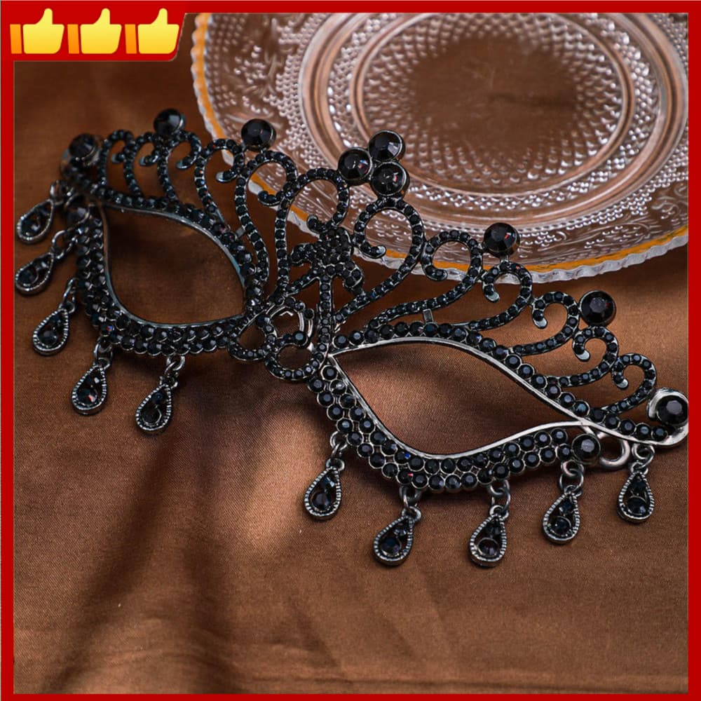 Máscara De Baile De Máscaras De Noiva , Cocar , Festa De Casamento , Joias , Strass , Borla , Facial , Acessórios De Ves