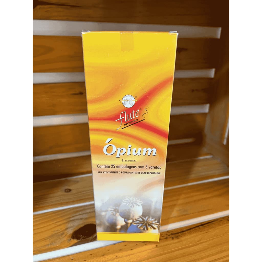 Incenso Ópium Flute Cx Com 200 Varetas