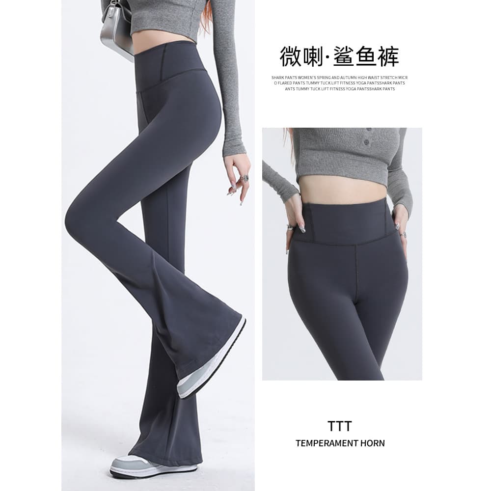 Wei La tubarão calças femininas exterior Wear outono inverno mais veludo 2025 novo estilo cintura alta Hip Lift Fitness