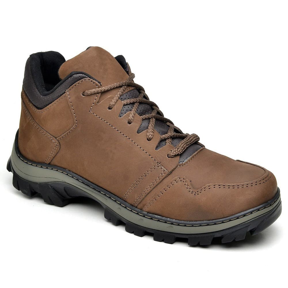 Bota Tênis Masculino X6 Lançamento 100% Couro Estilo e Conforto Para Seus Pés Promoção