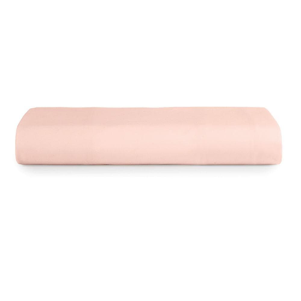 Lençol com Elástico Casal  Altenburg Algodão Lux 200 Fios  Rosa Lille