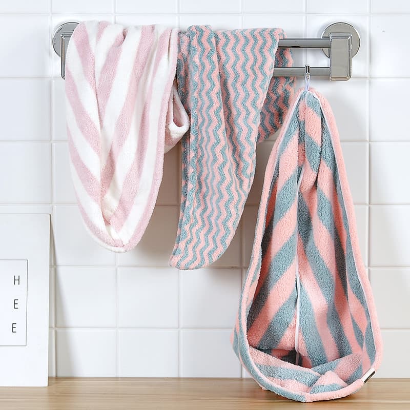 Touca de secagem de cabelo feminina absorvente toalha de secagem de cabelo limpar cabelo toalha de secagem rápida lenço