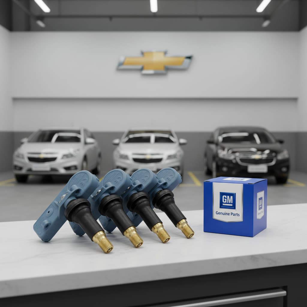 Kit 4 Sensor Pressao Pneu Cruze Onix Cobalt S10 Prisma Spin