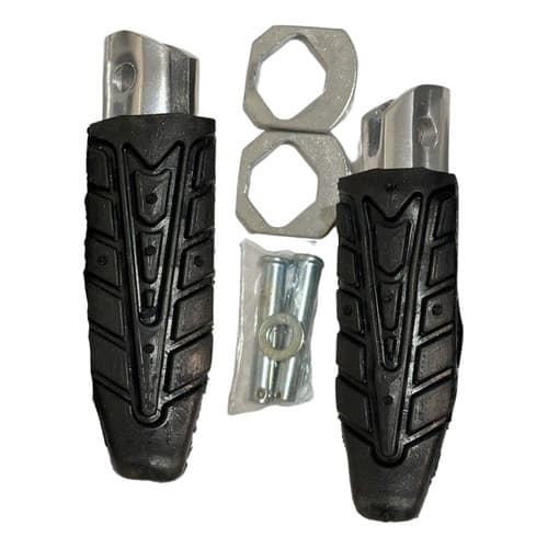 Par Pedaleira Traseira Moto Titan 160/fan 160/star 160/cb250