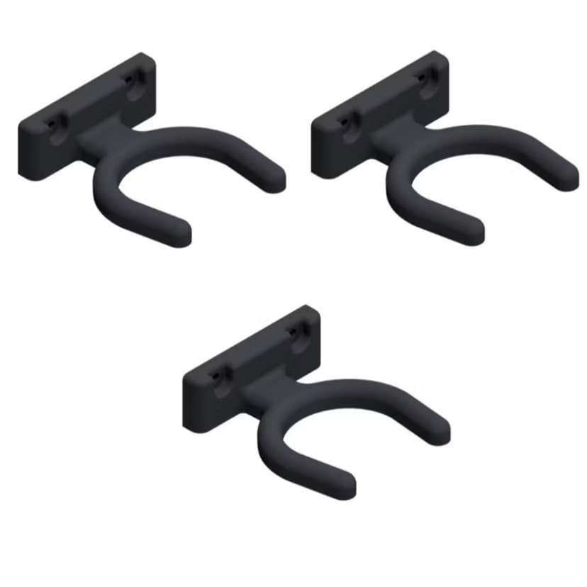 Kit 3 Suporte Para Instrumento Musical De Parede Para Violão Guitarra