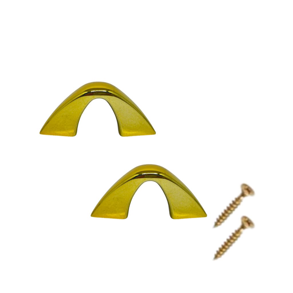 Kit 2 Puxadores Abs 32Mm Senna Armário Gaveta Portas Modernas