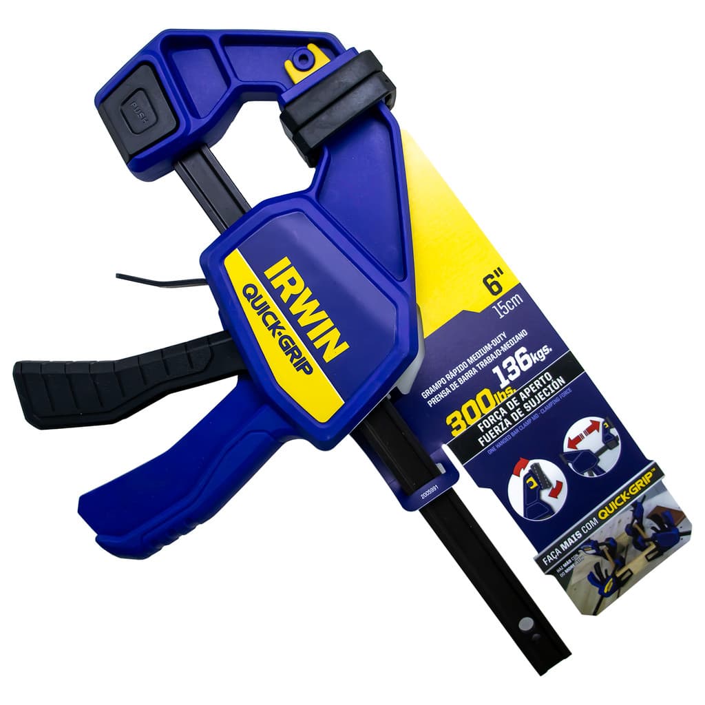 Grampo Rápido Marceneiro Medium Duty 06 15cm Irwin 136kg