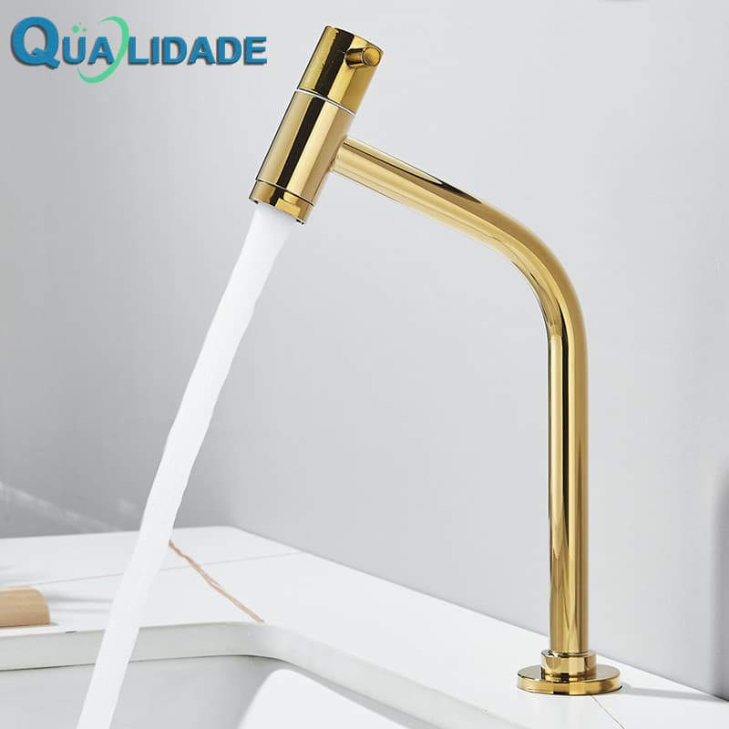 Torneira Preta Para Lavabo Banheiro De Metal Mesa pia Bancada 1/4 Volta